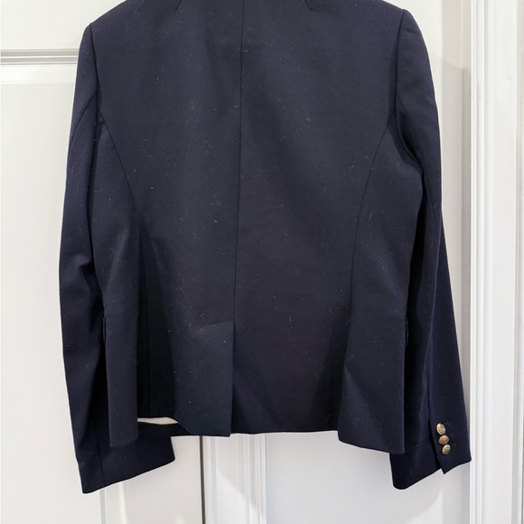 J. Crew Schoolboy Blazer Navy with Gold Buttons - Picture 3 of 3